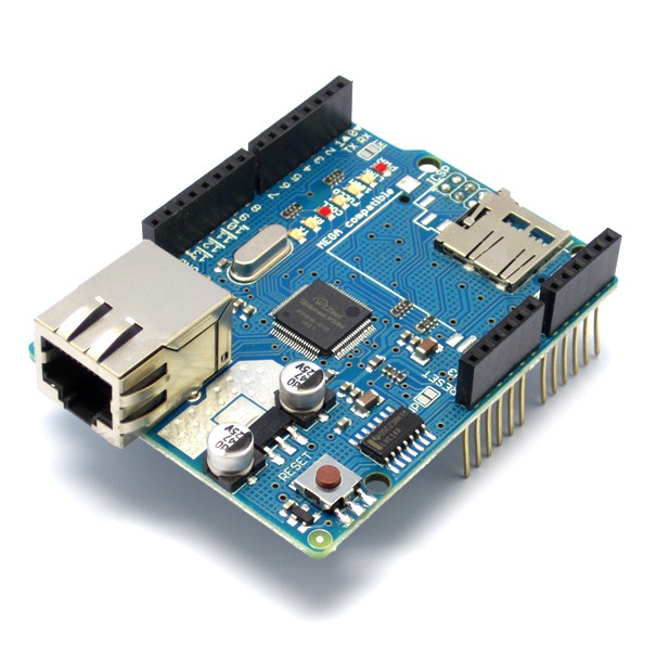 Modulo ethernet w5100 para arduino/funduino