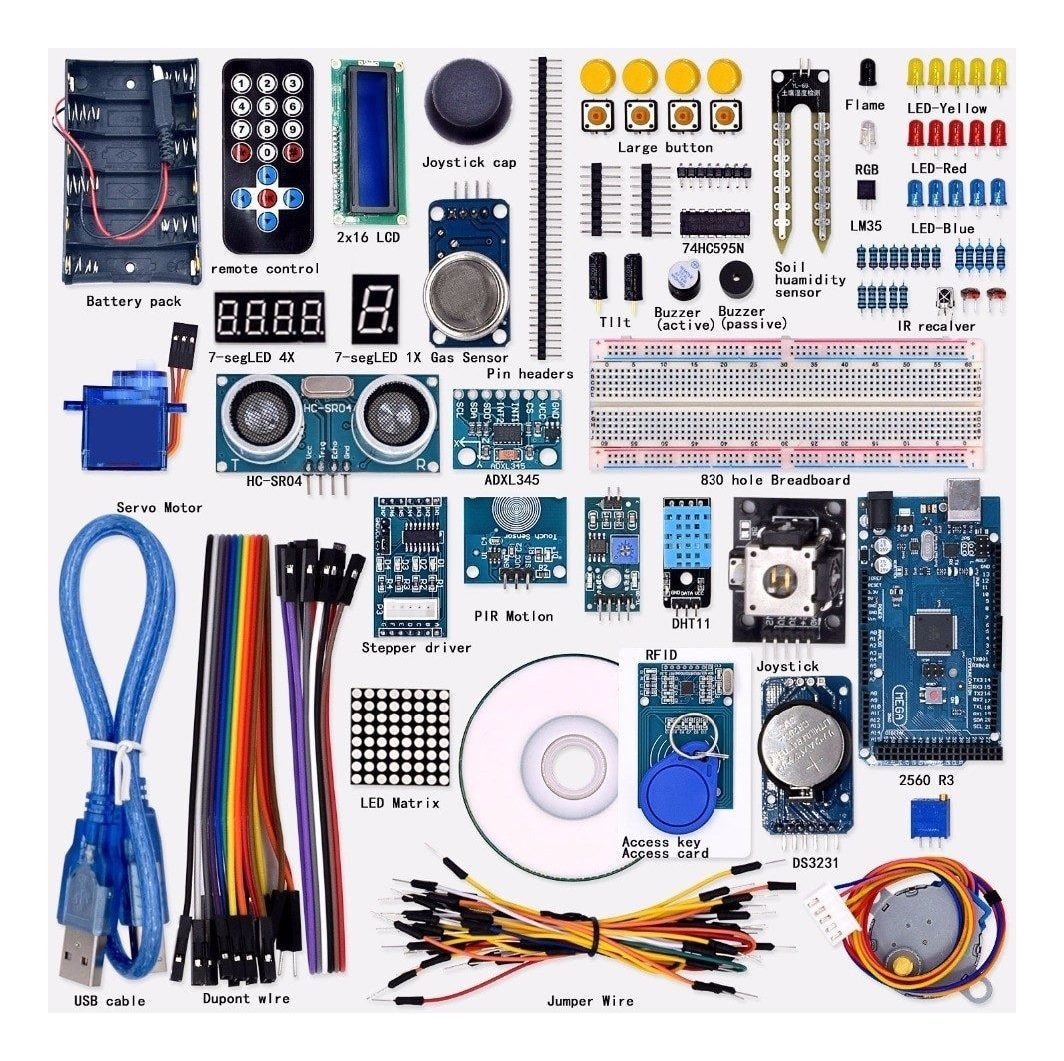 Kit educativo primeros pasos con mega2560