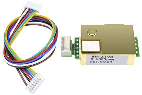 Mh-z19b modulo sensor de co2 por infrarojos