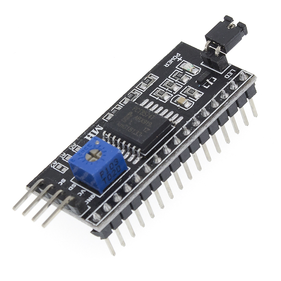 Modulo interface para lcd1602 y 2004 iic/i2c para arduino