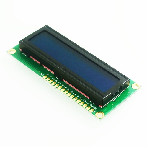 Modulo lcd1602 monitor 1602 5vdc pantalla azul y cod. blanco para fun/arduino