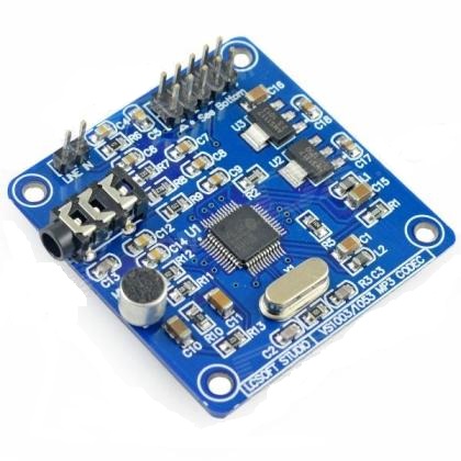 Modulo mp3 con microfono en placa vs1003 para arduino/funduino