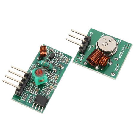 Kit modulo rf transmisor-receptor 433mhz para arduino/ funduino