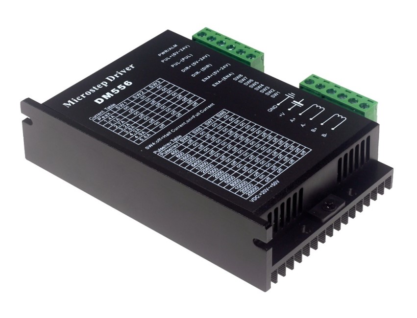 Dm556 controlador de motor paso a paso 5.6a 50v