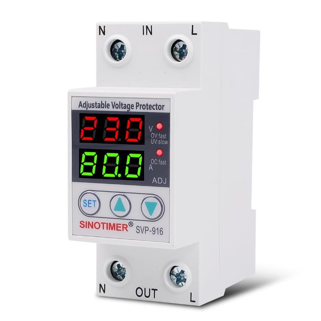 Svp916 protector de sobretensión ajustable 
