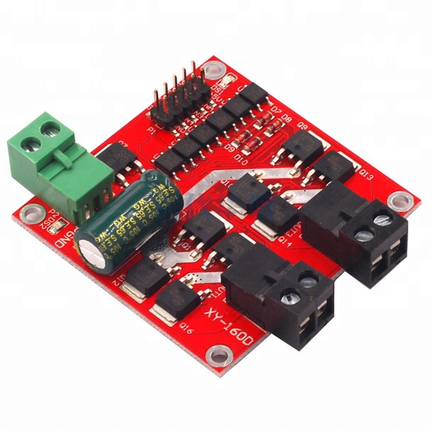 Modulo dual puente-h l298  control dc motor pwm 7a/160w 