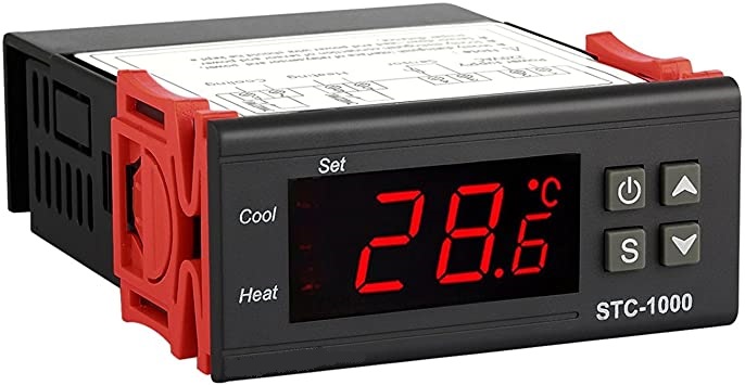Sct-1000 termostado digital controlador de temperatura 100-240vac
