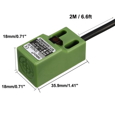 Sn04-n npn sensor inductivo de proximidad 6-36v n/o