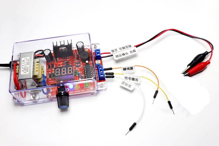 Kit de aprendizaje con el lm317