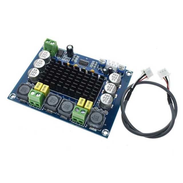 Xh-m543 amplificador audio digital tpa3116d2 2x120w 