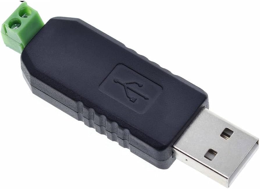 Adaptador conversor usb a rs485 soporta win7/8