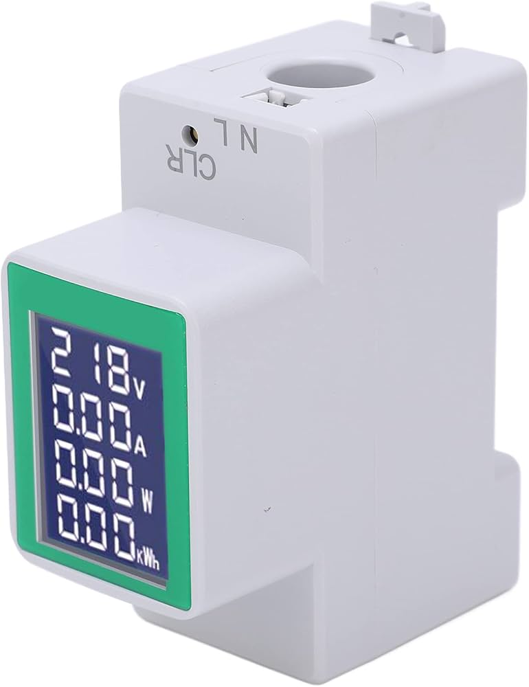 Pzem-008, 50~300vac, 100amp. medidor de consumos, voltage/amperage/potencia 