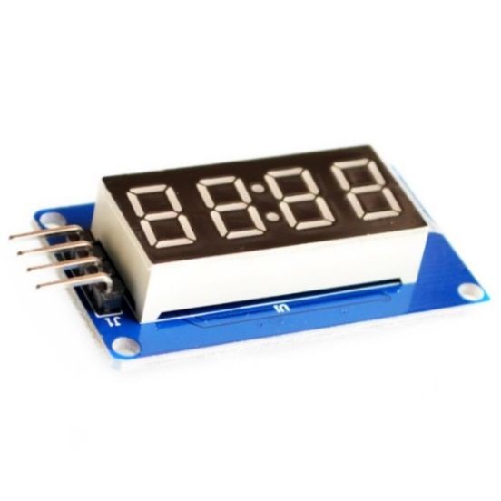 Tm1637 modulo reloj para arduino/funduino 0.36" 5v o 3.3v rojo