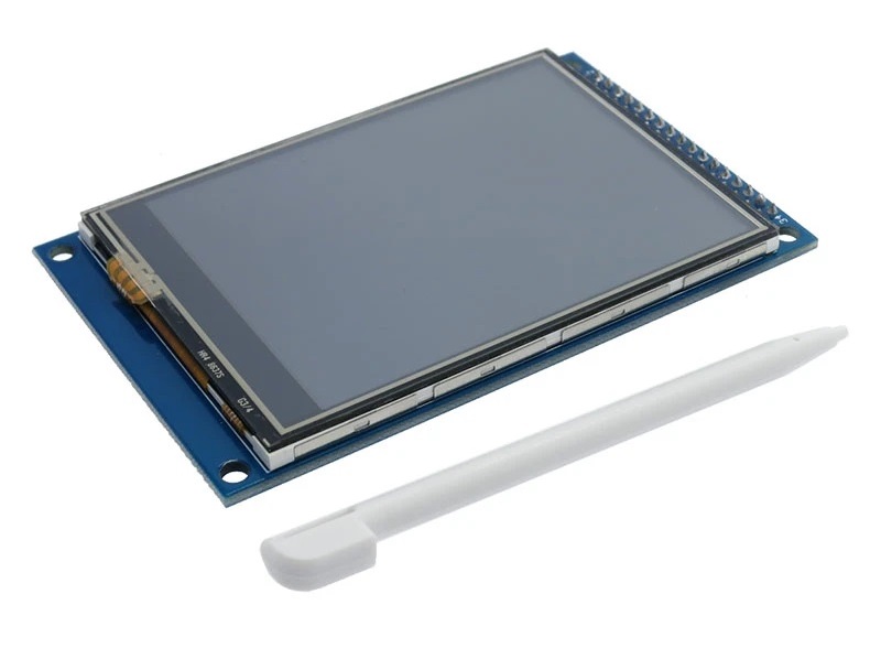 Pantalla tft tactil  3.2"  320x240 +sd, bus: 16bit, driver: ili9341, 34 pin