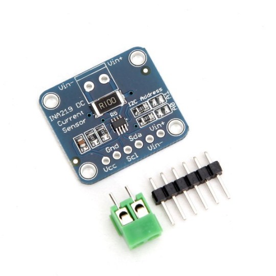 Ina219 modulo sensor de corriente dc -26v, 3.2amp. max