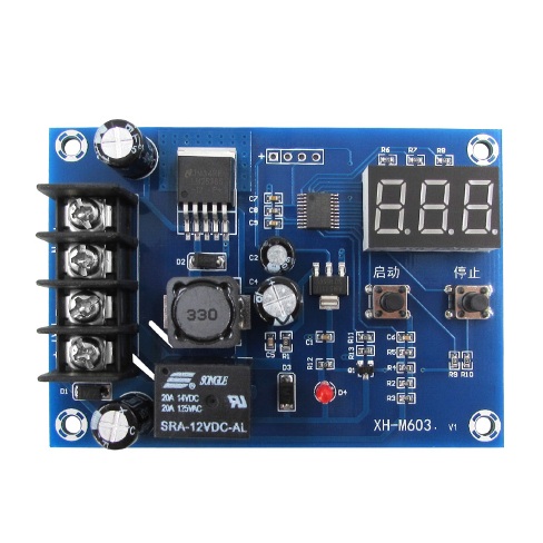 Xh-m603 módulo de control de carga  12-24v para baterias