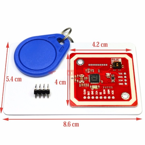 Pn532 nfc rfid módulo v3, nfc con extensión de teléfono android de rfid