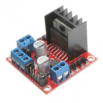  dual puente  h dc módulo de control motor paso-paso l298n