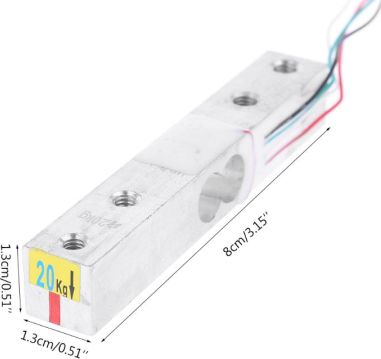 Hx711 sensor de pesaje de hasta 20kg