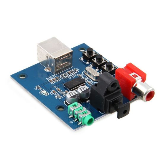 Pcm2704 usb tarjeta conversion sonido analogico-digital
