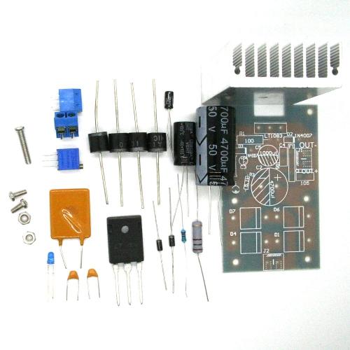 Lt1083 fuente alimentación ajustable de 7 amp. dc input:2.5v-38v ; ac input:2.5v-27v