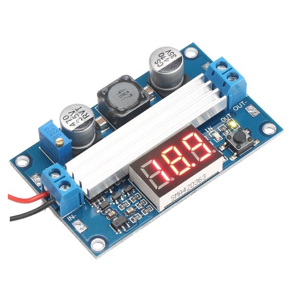 Modulo dc-dc ltc1871 step up 3-35v/6amp. con display