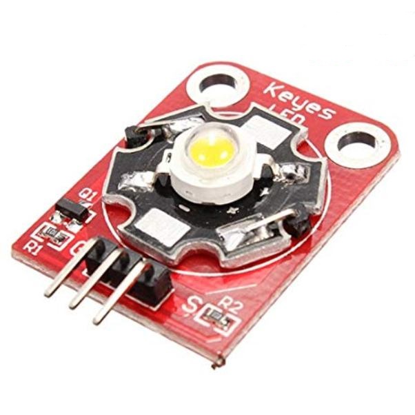 Modulo led 3w en pcb para arduino stm32 6000ºk