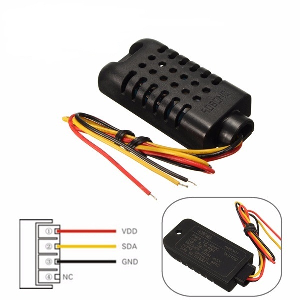 Am2301 / dth21 sensor digital de temperatura y humedad