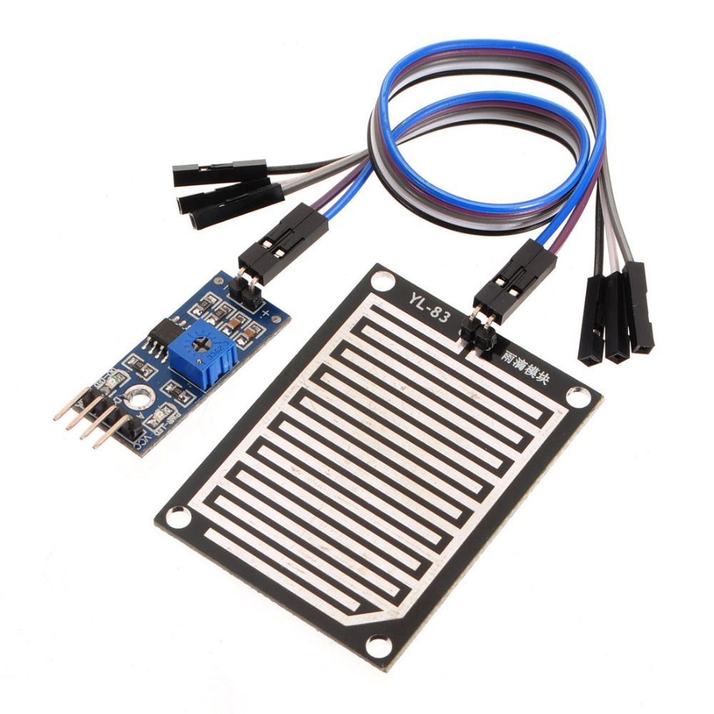 Modulo sensor de lluvia/nieve y humedad, 3.3~5v