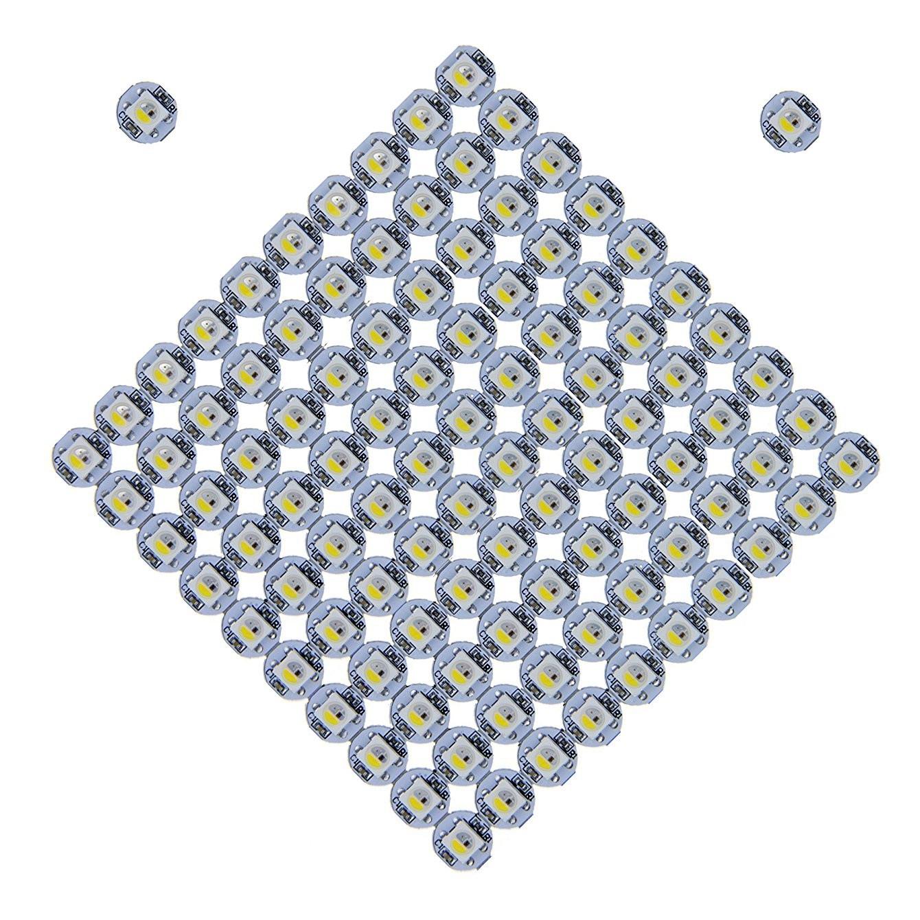 Modulo ws2812s 10x10 pixel led rgb smd5050 