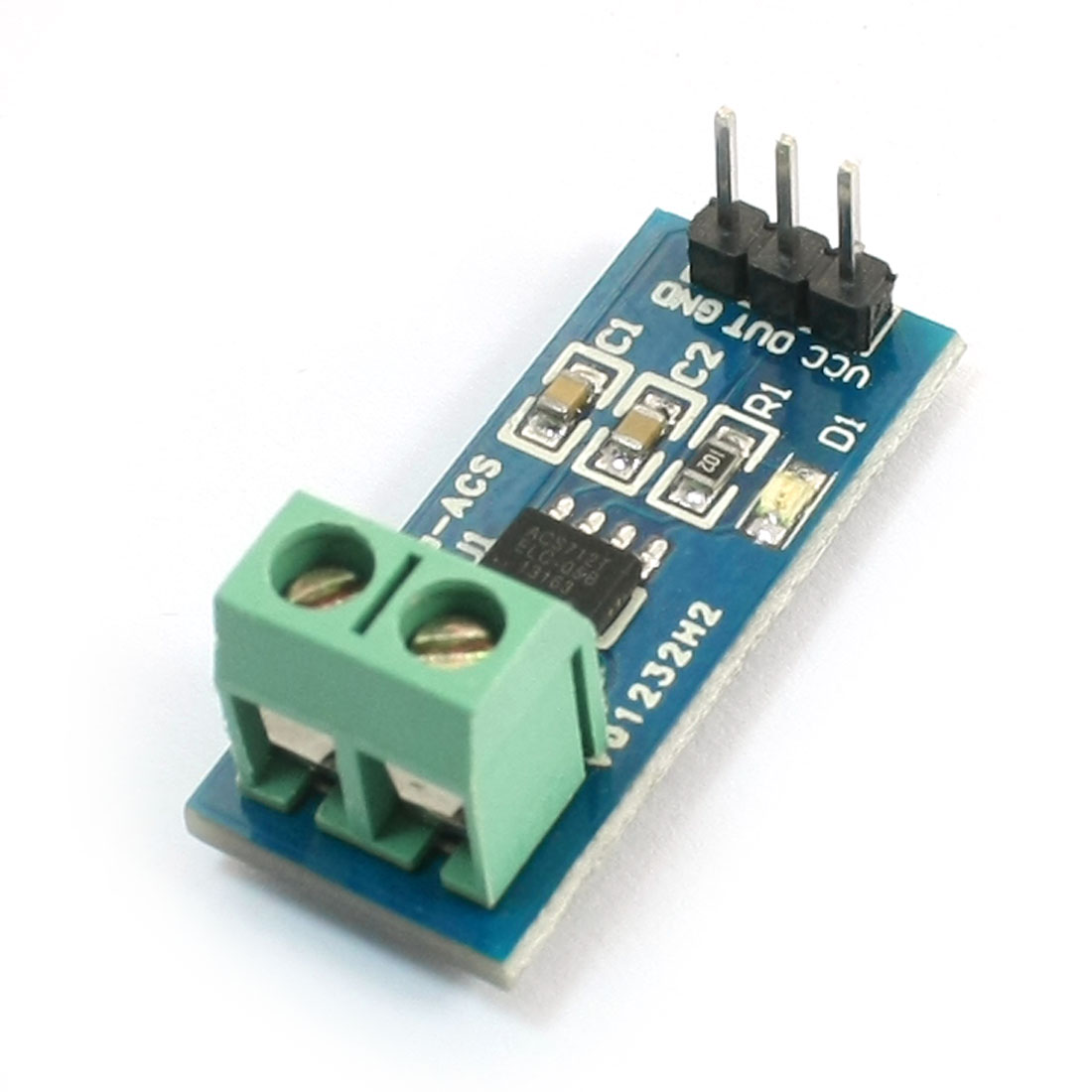 Acs712elc-30a modulo sensor hall de corriente de 30 amp. 