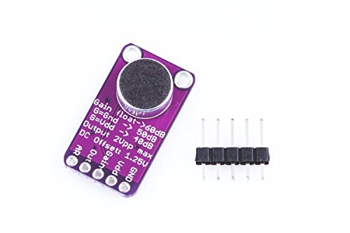 Max9814/cma-4544pf-w modulo microfono agc amplificado
