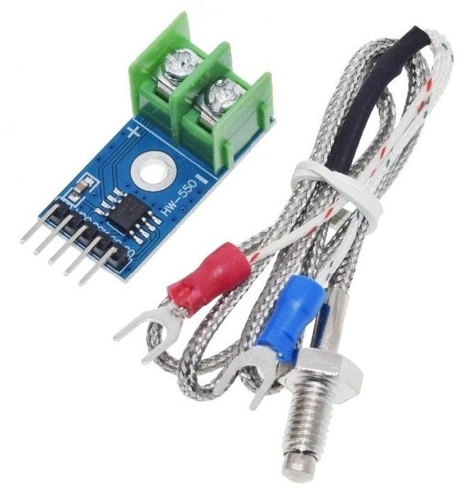 Modulo sensor de temperatura tipo "k" y driver max6675 0-800ºc