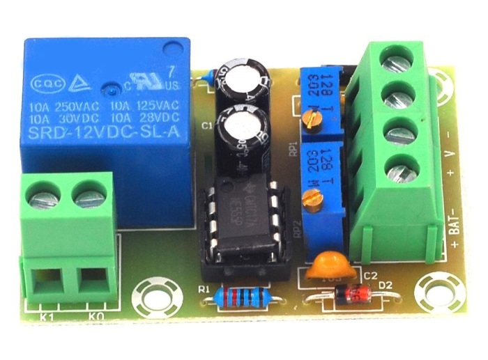 Xh-m601 modulo control de carga  automatica inteligente 12v