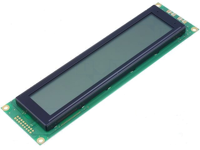 Rc4004a pantalla lcd fstn positiva 40x4 gris 18pin