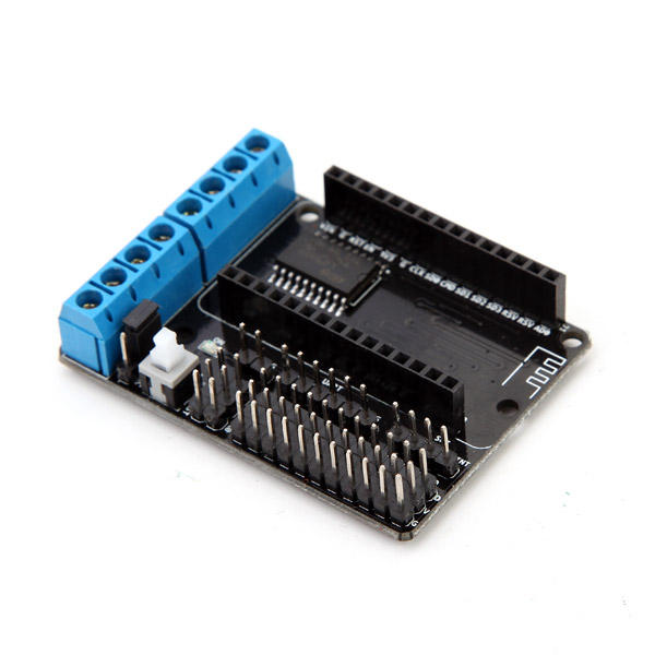 L293d esp-12e nodemcu shield del motor