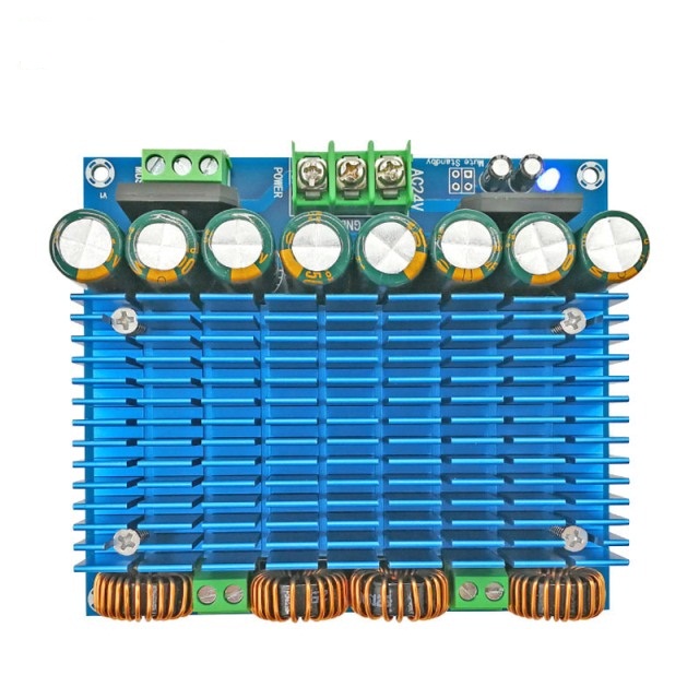 Xh-m252 amplificador tda8954th dual alta potencia 2x 420w class d