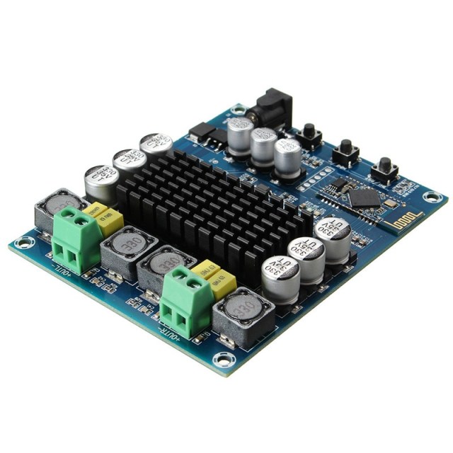 Xh-m548 amplificador tpa3116d2 dual bluetooth 2x120w