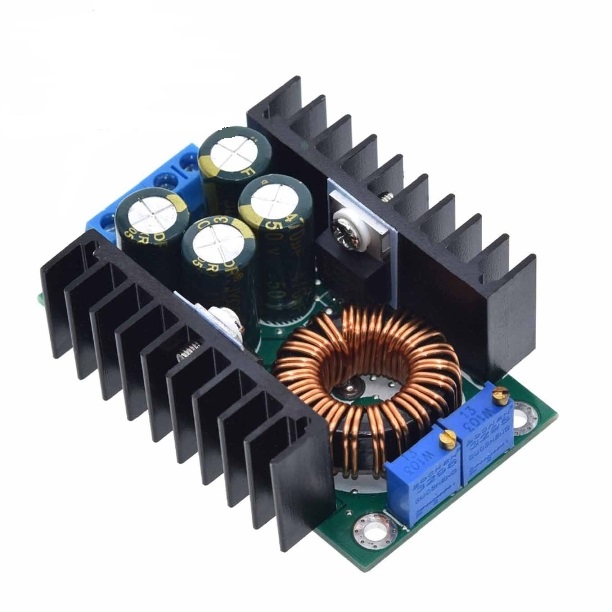 Xl4016 300w dc-dc step-down 5-40v a 1.2-35v ajustables