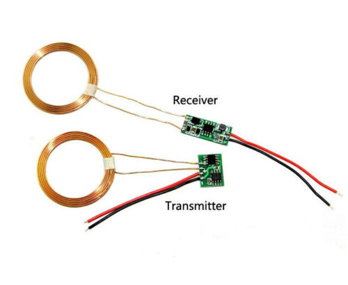 Fz1661 kit cargador sin cables (induccion) 5~12v/0.6amp.  ø:38mm 