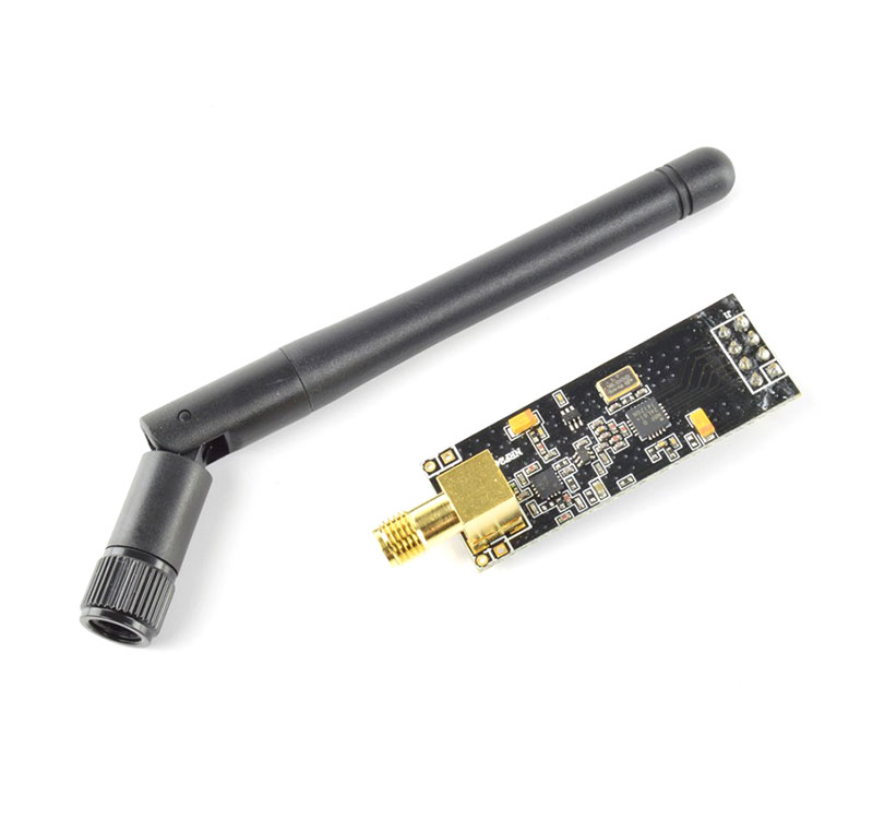 Modulo transmision nrf24l01+pa+lna con antena distancia 1100 metros 