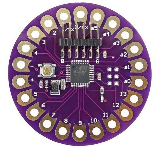Placa base lilypad atmega328, 16mhz