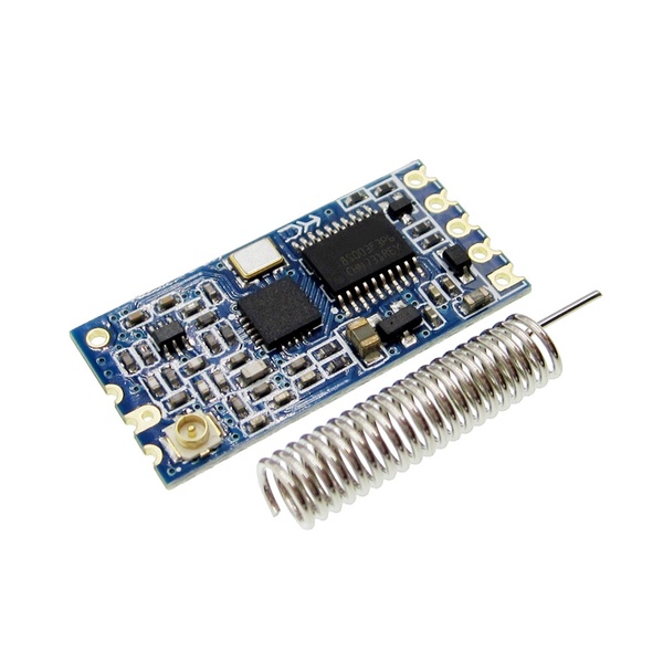 Módulo transceptor inalámbrico hc-12/hc12 si4463 433 mhz uart ttl, alcance 1000 m 