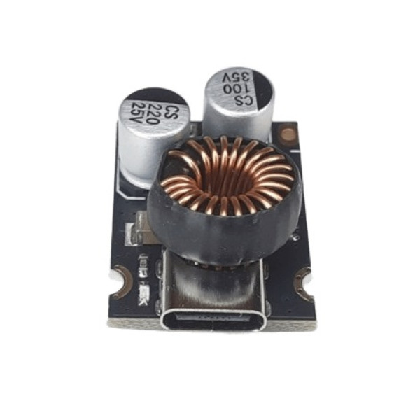 Módulo de carga rápida pd65w con interfaz tipo c, pd3.1 pps y qc3.0 scp. 