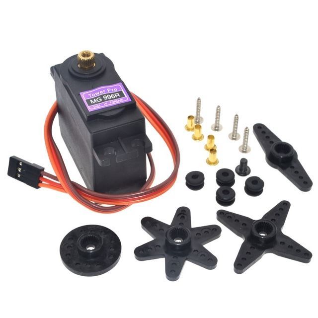 Mg996r motor servo digital 120º con engranaje de metal