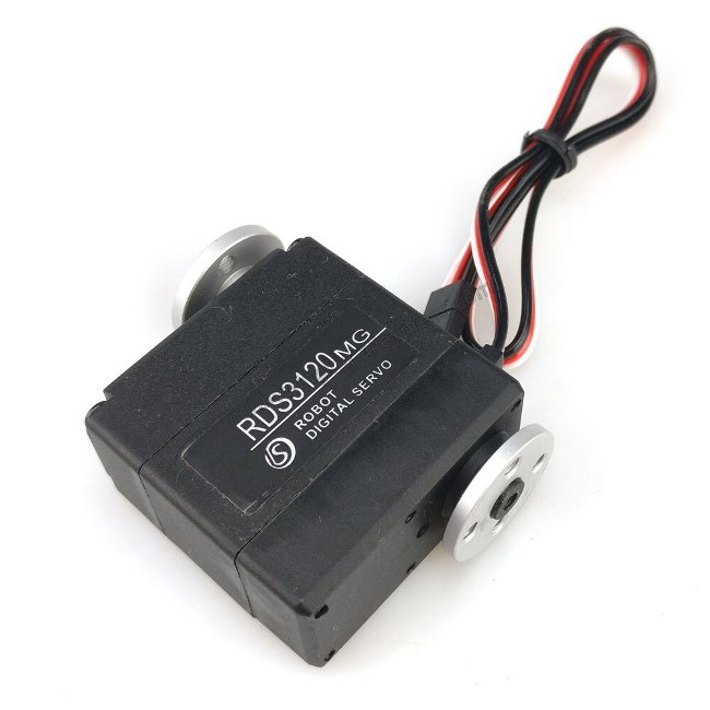 Rds3120mg 20 kg 180º motor servo piñones de metal