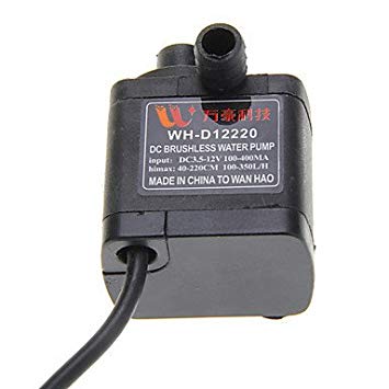 Mini bomba de agua sumergible dc12v 3.6w (wh-d122 20)