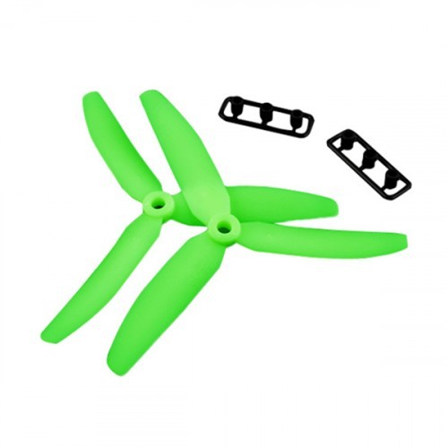 5030 kit 2 hélices de ala fija  multirrotor color verde