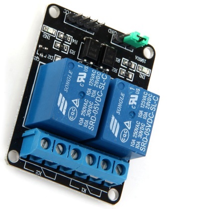 Ky-019 modulo rele 5vdc de  2 canales para arduino