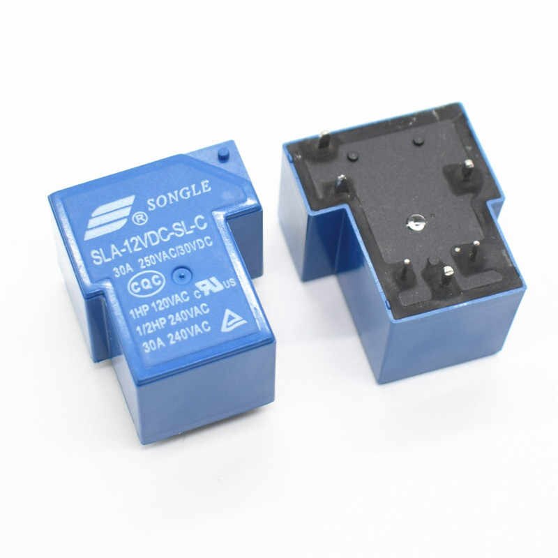 Sla-12vdc-sl-c rele 12v 30a 6pines para pcb